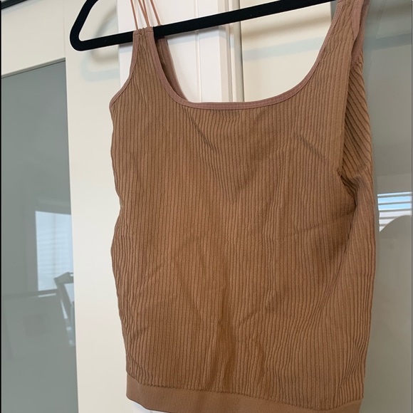 RAZZ ribbed square neck tank - Picture 2 of 4